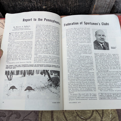 Set of 11 Vintage 1979 Pennsylvania Game News Magazines