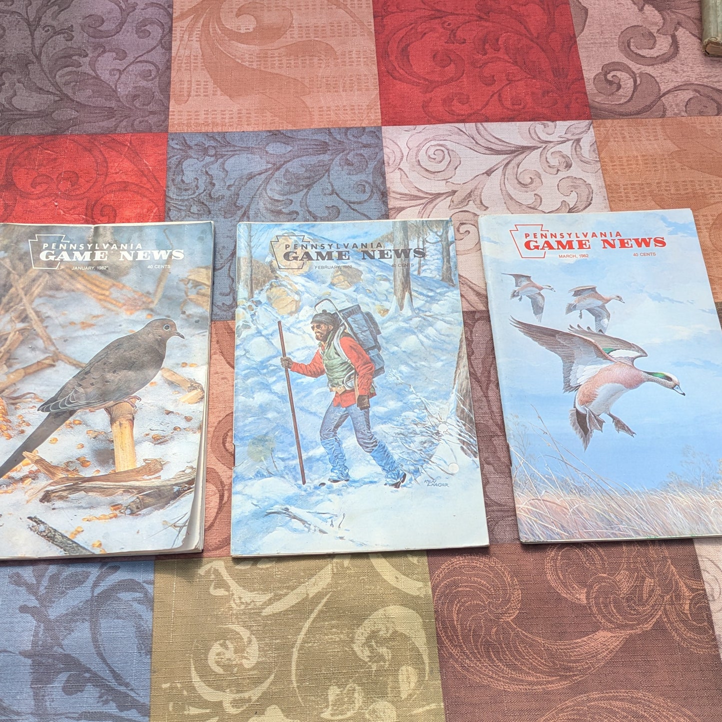 Vintage 1982 Game News Magazines, Full Year Set of 12