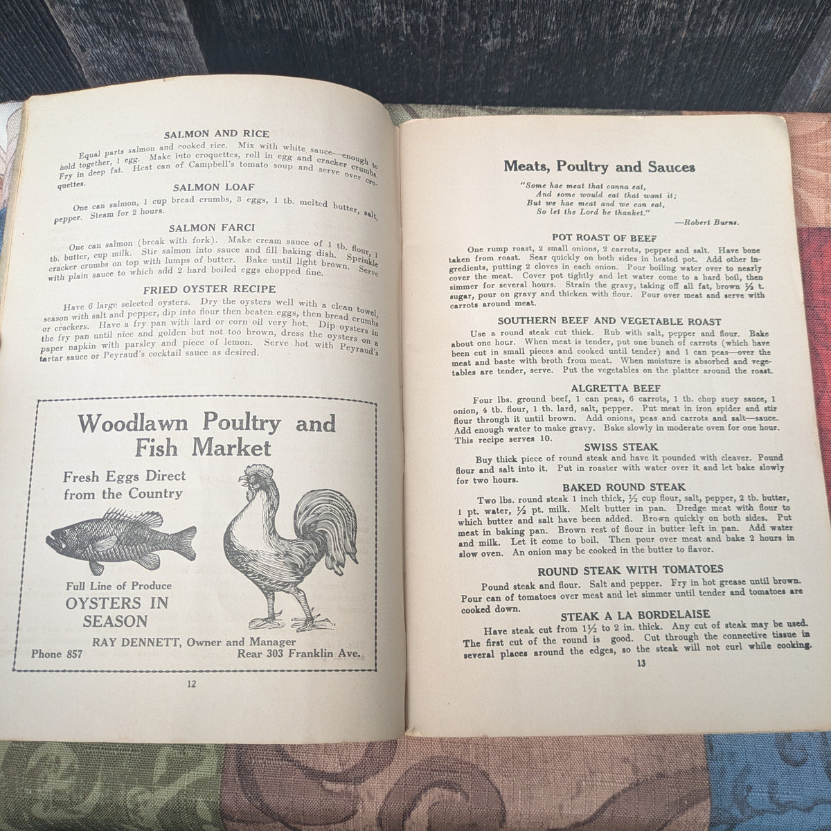 Set of 5 Vintage Pennsylvania Cookbooks