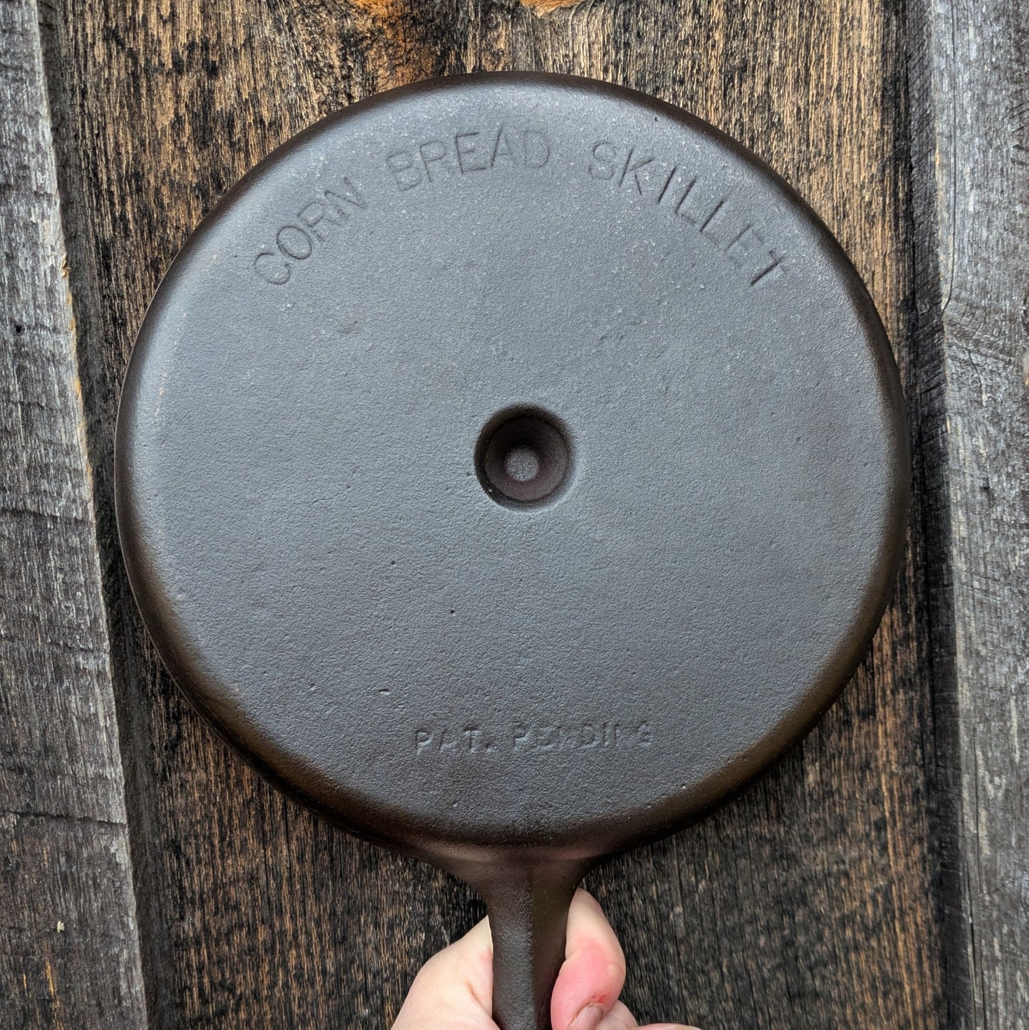 Vintage BSR Cast Iron Cornbread Wedge Skillet