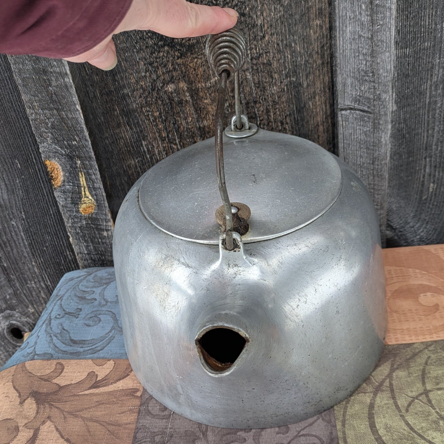 Unmarked Griswold Cast Aluminum A56 Tea Kettle Humidifier