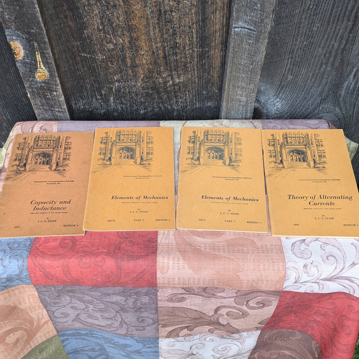 1940s International Textbook Company Home Study Booklets on Electricity, Radio, Mechanics and More