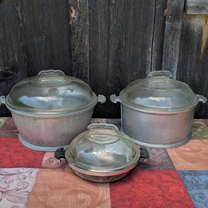 8 Piece Set Guardian Service Cast Aluminum Cookware