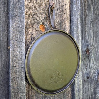 Wagner Ware Cast Iron Skillet Griddle #9 1109