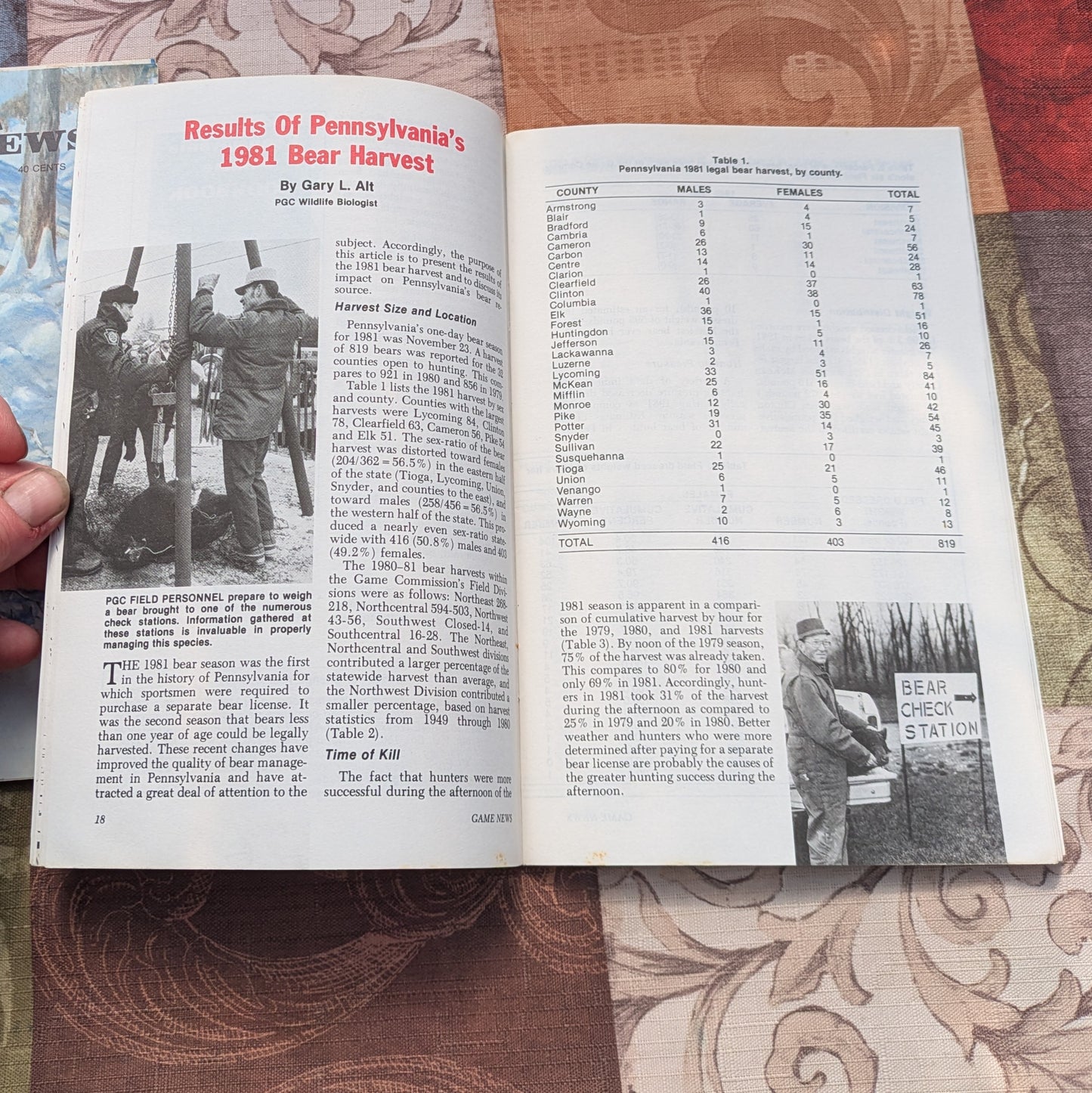 Vintage 1982 Game News Magazines, Full Year Set of 12