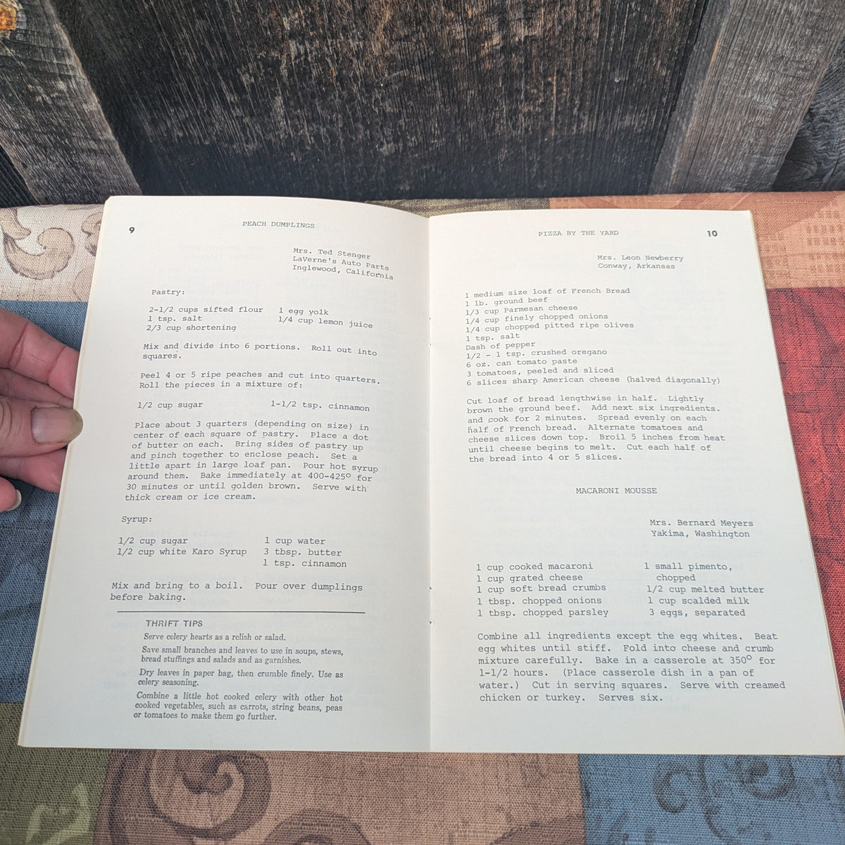 Set of 5 Vintage Pennsylvania Cookbooks