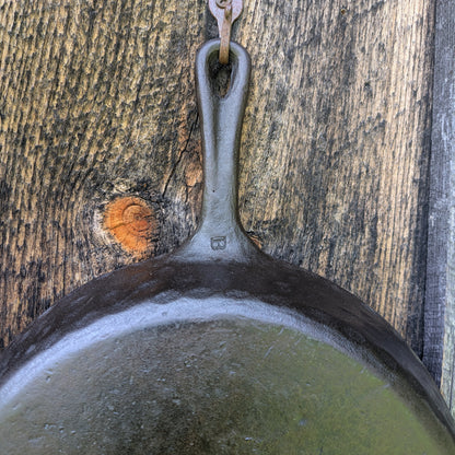 Ugly Hammered #8 Cast Iron Skillet