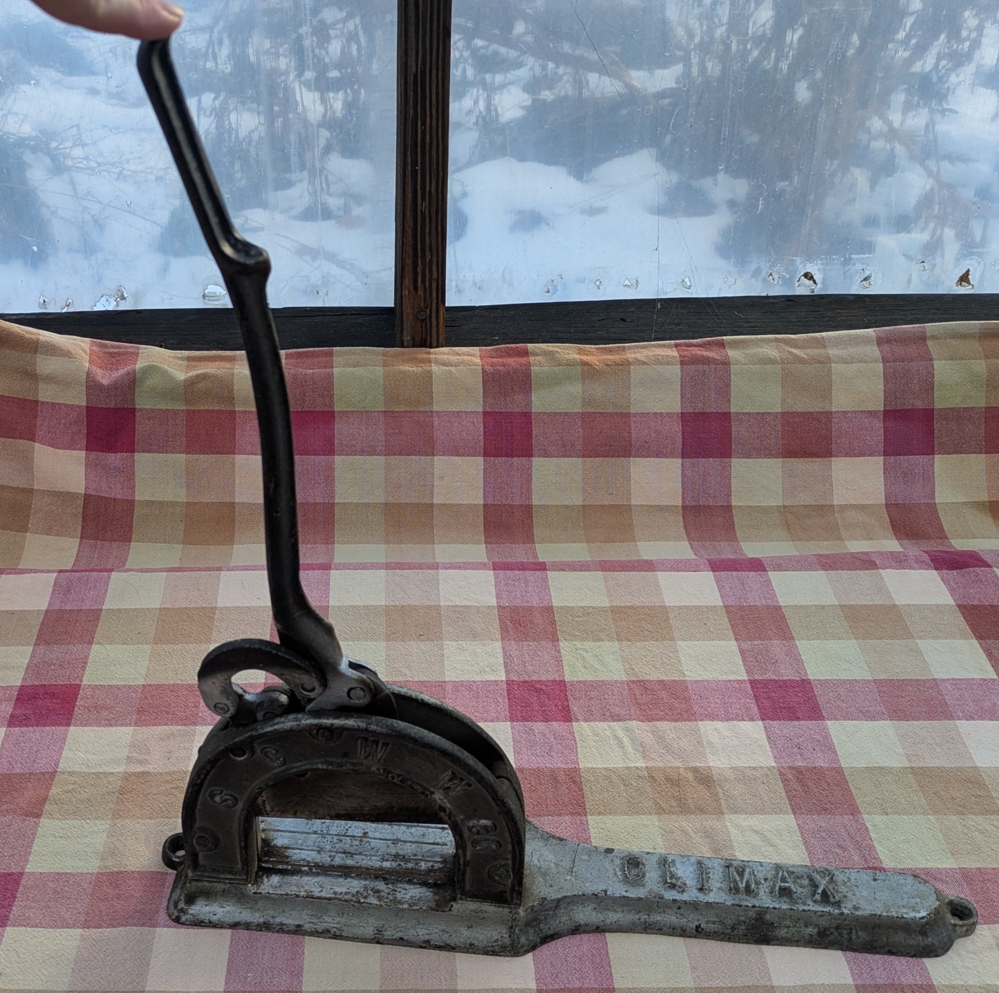 Antique S.C.W.W. Climax Tobacco Cutter 2494