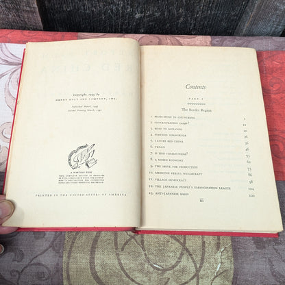 Report from Red China by Harrison Forman, 1945