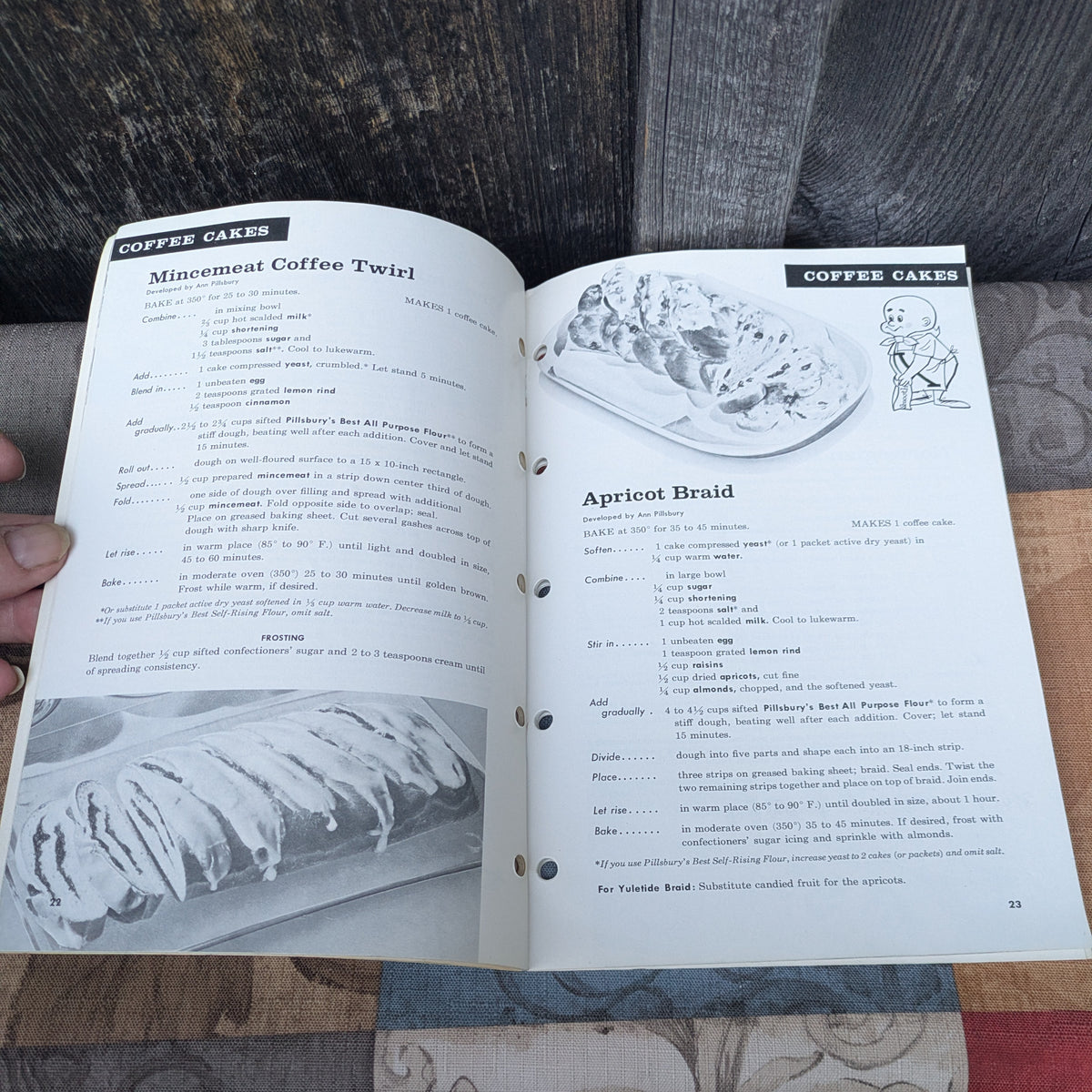 4 1950s Cookbook Booklets- Breads, Pies and Butter Cookies