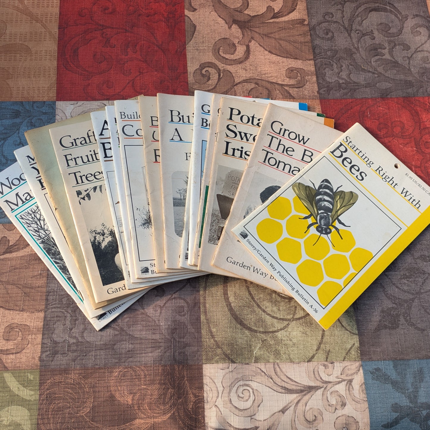 Set of 14 Storey/Garden Way Booklets- Practical Advice for Gardens and Homesteads