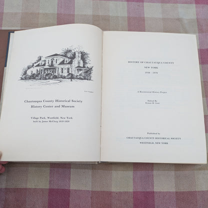 History of Chautauqua County, New York 1938-1978 plus Biographical Cyclopedia Index
