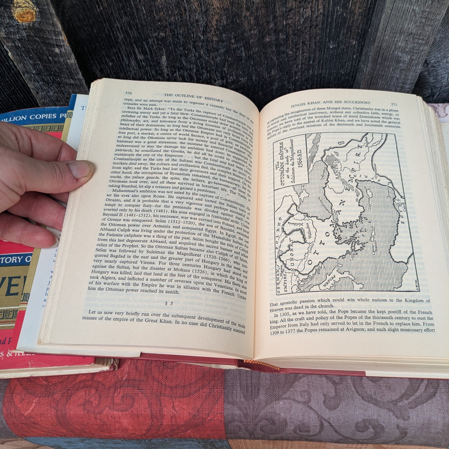 The Outline of History: The Whole Story of Man by H. G. Wells, 2 Volume Set