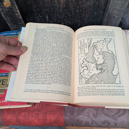 The Outline of History: The Whole Story of Man by H. G. Wells, 2 Volume Set