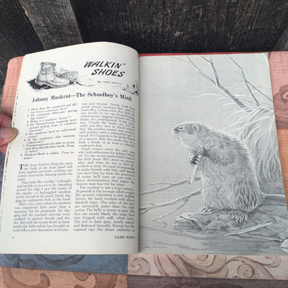 Vintage 1962 and 1963 Pennsylvania Game News Magazines, Set of 13