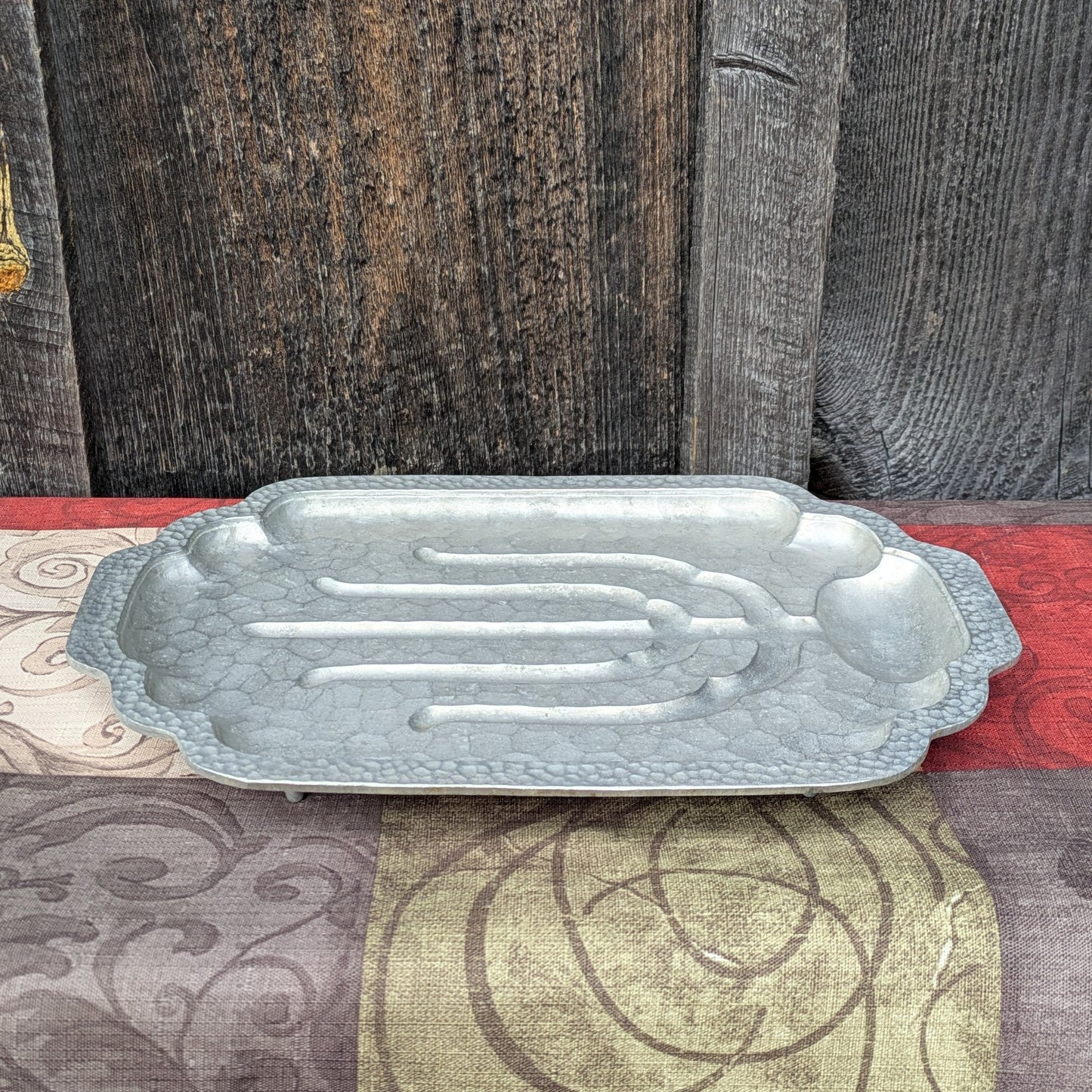 Vintage Wagner Ware Sizzling Steak Cast Aluminum Platter 3340 M