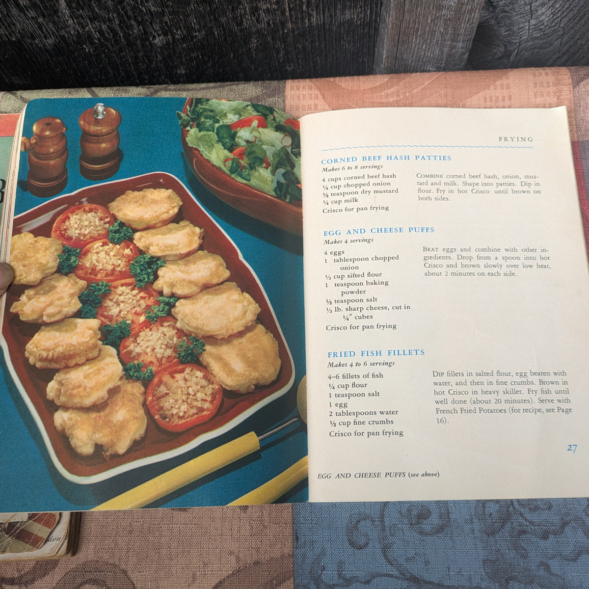 Set of 6 Vintage 1940's Advertising Cookbook Booklets