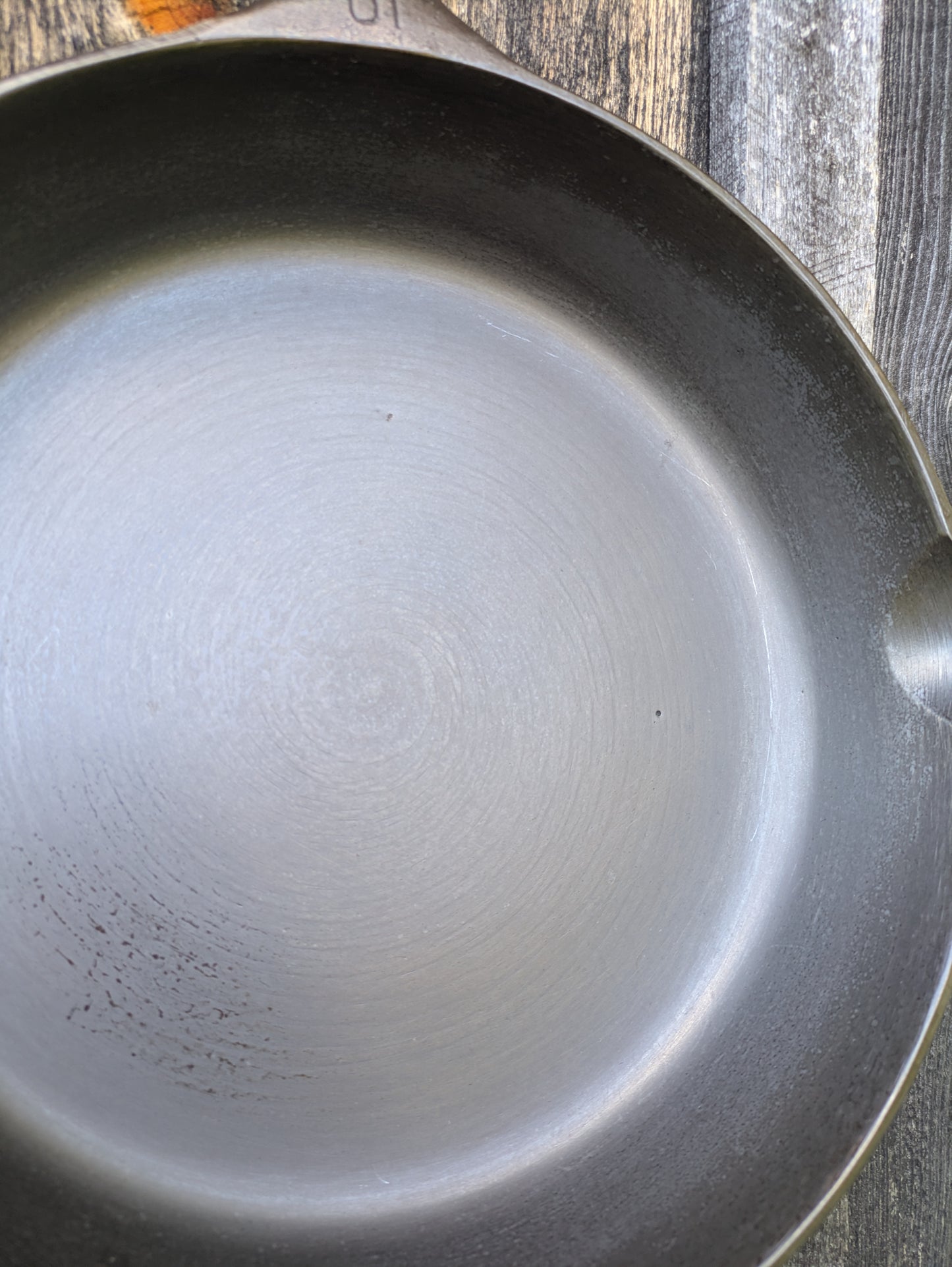 Vintage Large Wagner Ware #10 Cast Iron Skillet Sidney O 1060 S