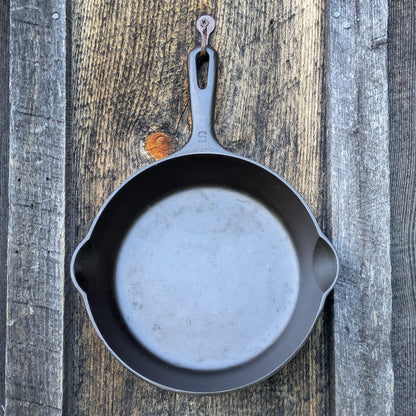 Complete Set Griswold Small Block Groove Handle Cast Iron Skillets- Sizes #3-#9