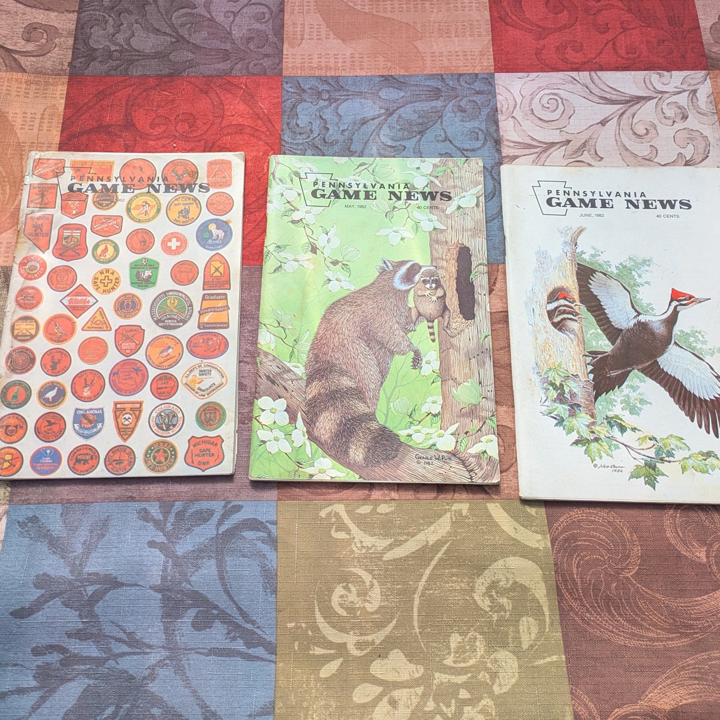 Vintage 1982 Game News Magazines, Full Year Set of 12