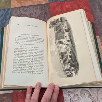 Sights and Secrets of the National Capital, 1869 First Edition by John Ellis. Fascinating Washington D.C. History!