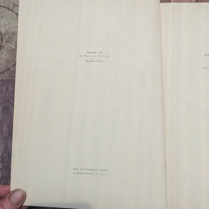 First Edition Furniture Treasury by Wallace Nutting, Complete 3 Volume Set