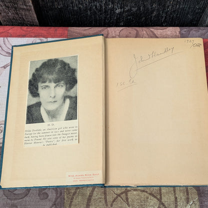 Collected Poems of H. D. (Hilda Doolittle), 1925 First Edition
