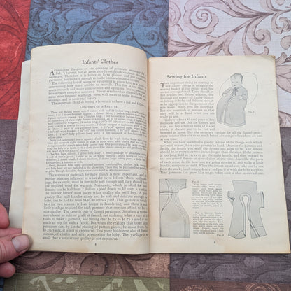 Vintage 1930's Singer Sewing Library Books 3 & 4- Children's Clothes and How to Make Draperies