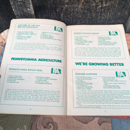 Set of 5 Vintage Pennsylvania Cookbooks