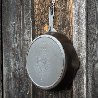 Antique Griswold #8 Slant Erie Cast Iron Skillet 704 J