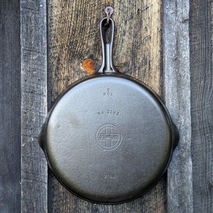 Complete Set Griswold Small Block Groove Handle Cast Iron Skillets- Sizes #3-#9