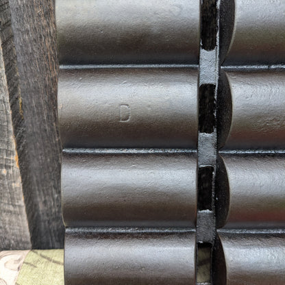 Wagner Ware Style D Cast Iron New England Roll Gem Pan