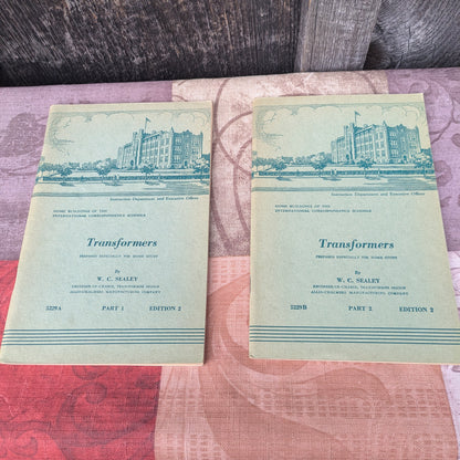 1950s International Textbook Company Home Study Booklets-Transformers, Electrical Measurements, Watthour Meters and more