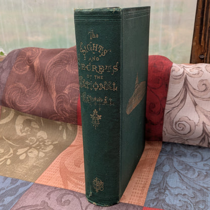 Sights and Secrets of the National Capital, 1869 First Edition by John Ellis. Fascinating Washington D.C. History!