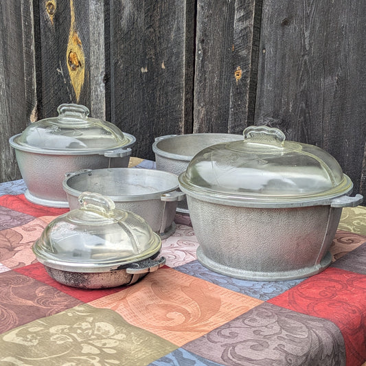 8 Piece Set Guardian Service Cast Aluminum Cookware