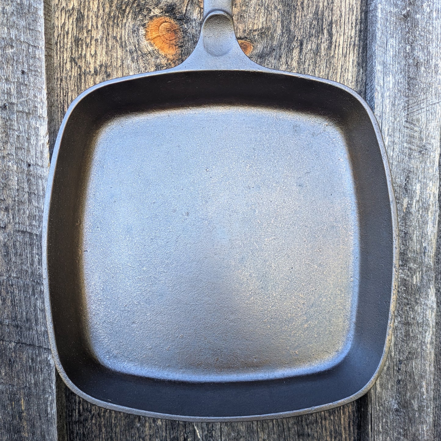 Vintage Wagner Ware Cast Iron Square Skillet 1216