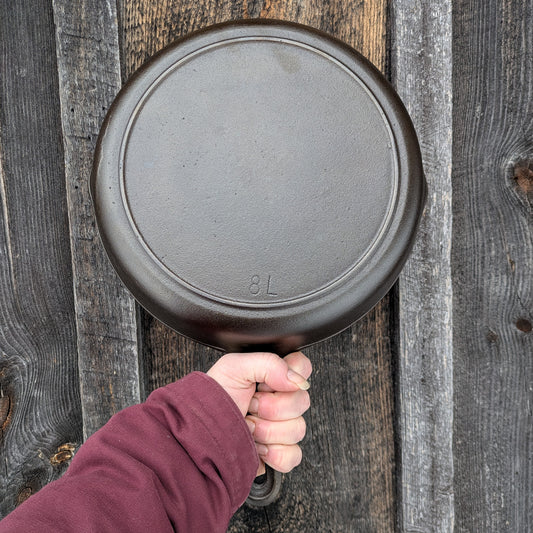 BSR Red Mountain #8 Cast Iron Skillet with Heat Ring