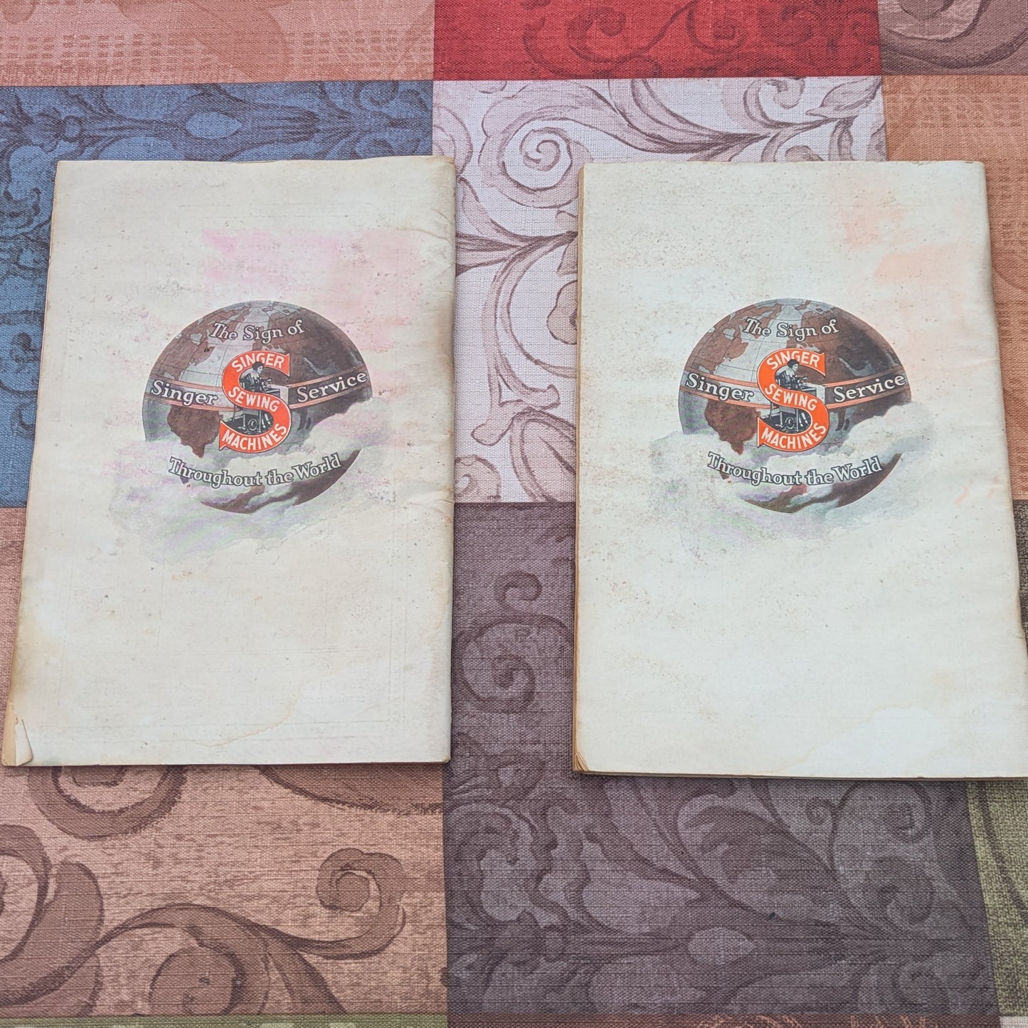 Vintage 1930's Singer Sewing Library Books 3 & 4- Children's Clothes and How to Make Draperies