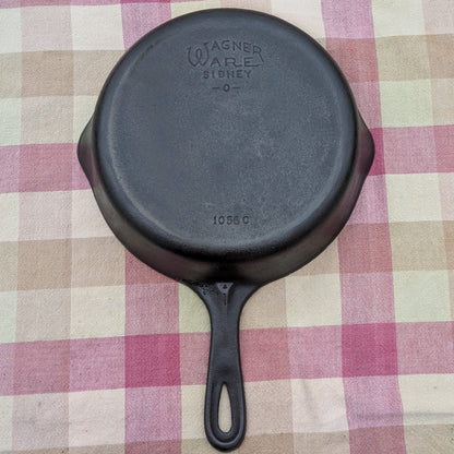 Set of 3 Wagner Ware Cast Iron Skillets, Sizes #3, #6, & #8