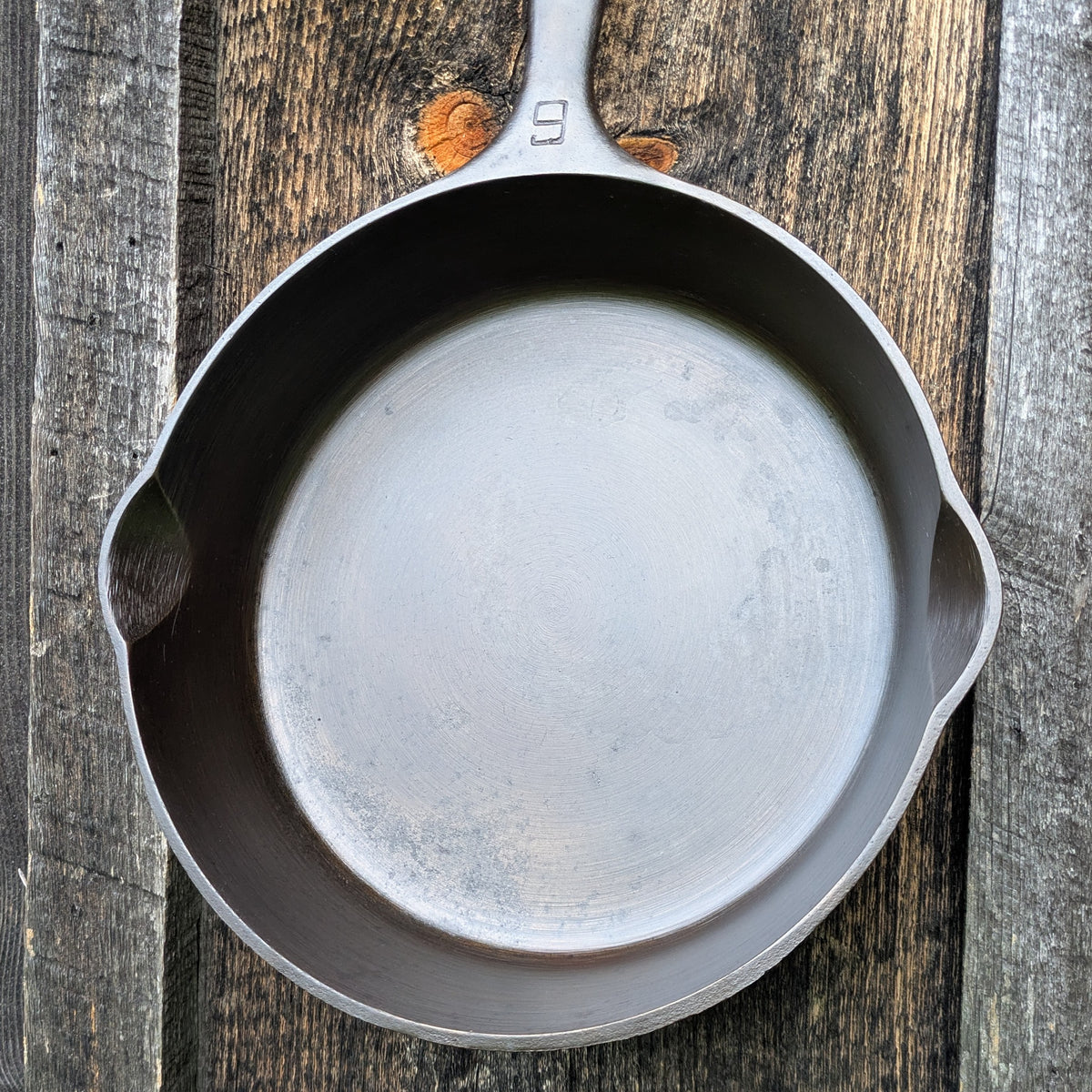 Vintage Griswold #6 Cast Iron Skillet with Large Block Logo 699 A