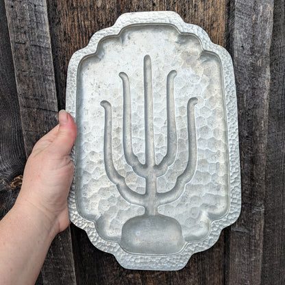 Vintage Wagner Ware Sizzling Steak Cast Aluminum Platter 3340 M