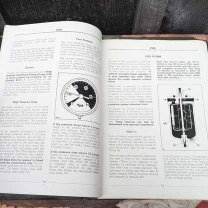 Vintage Mack Diesel Truck Engine END-405 Maintenance Manual