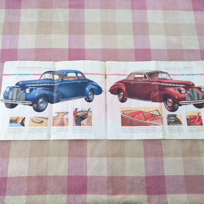 1940s Chevrolet Passenger Car Manuals, 1947 Service Information for Trucks and 1940s Car Preview Advertising.