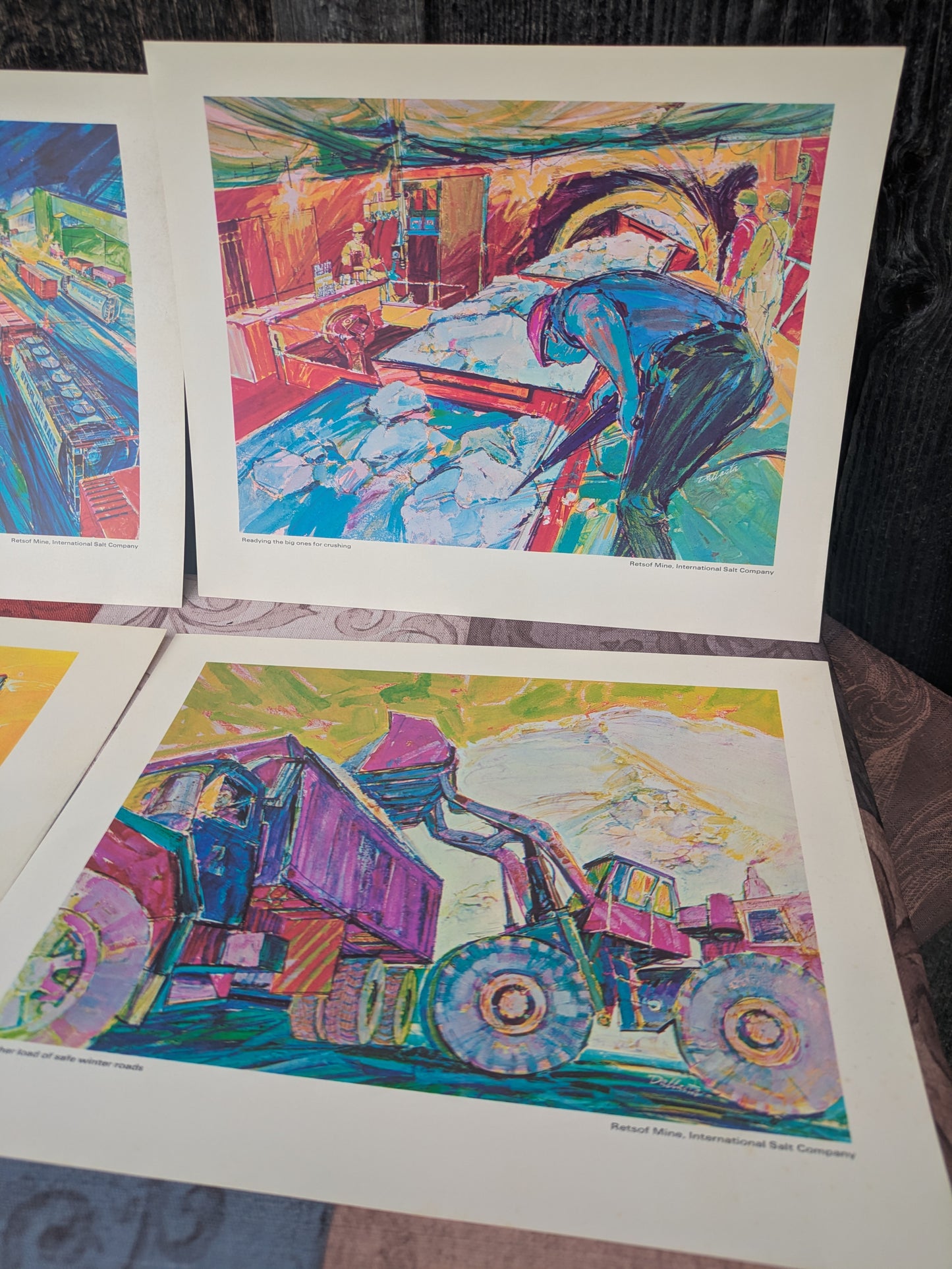 Vintage Restof Mine Art Prints by Ray Dallasta