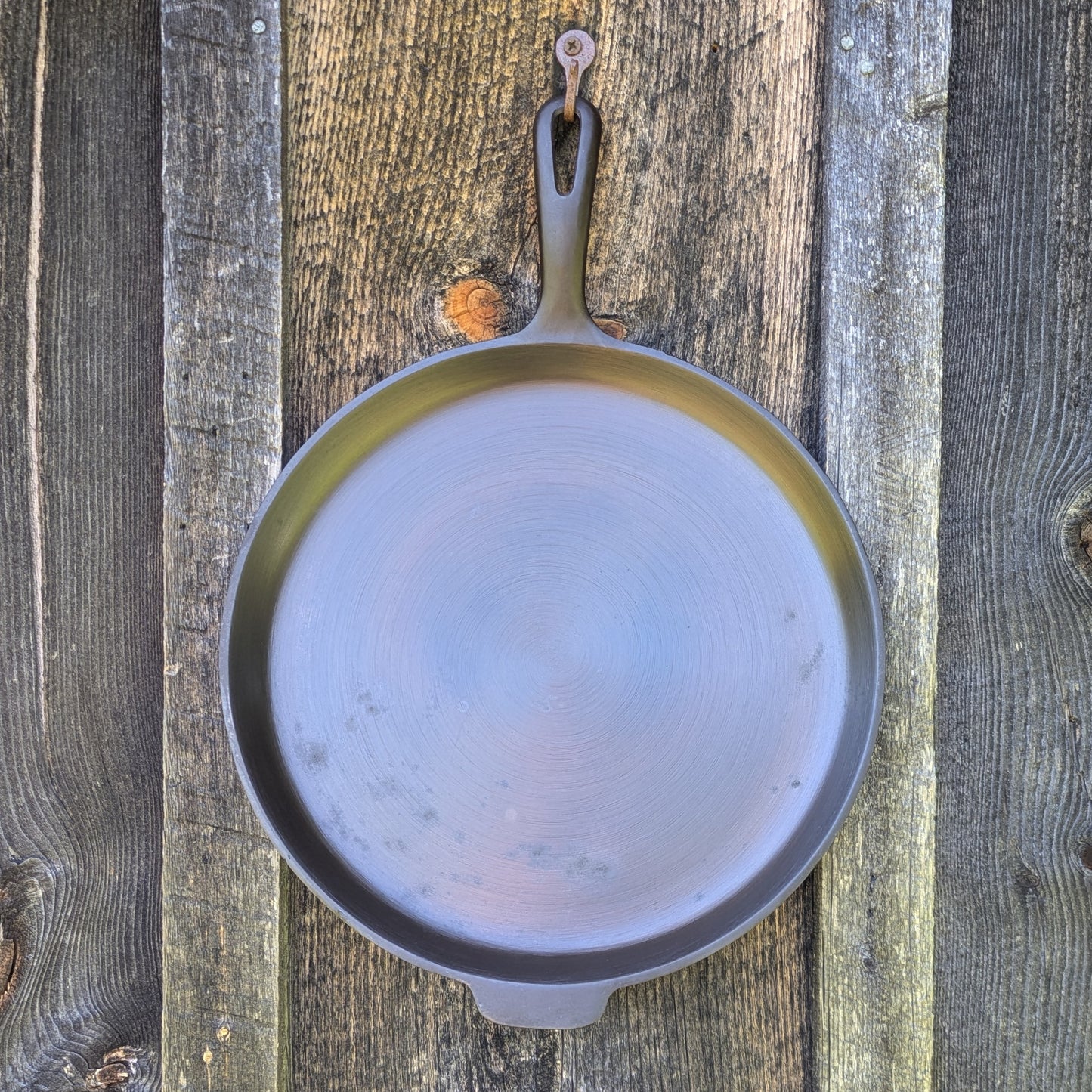 Vintage Griswold Cast Iron Skillet Griddle 109 202 B Small Block Logo