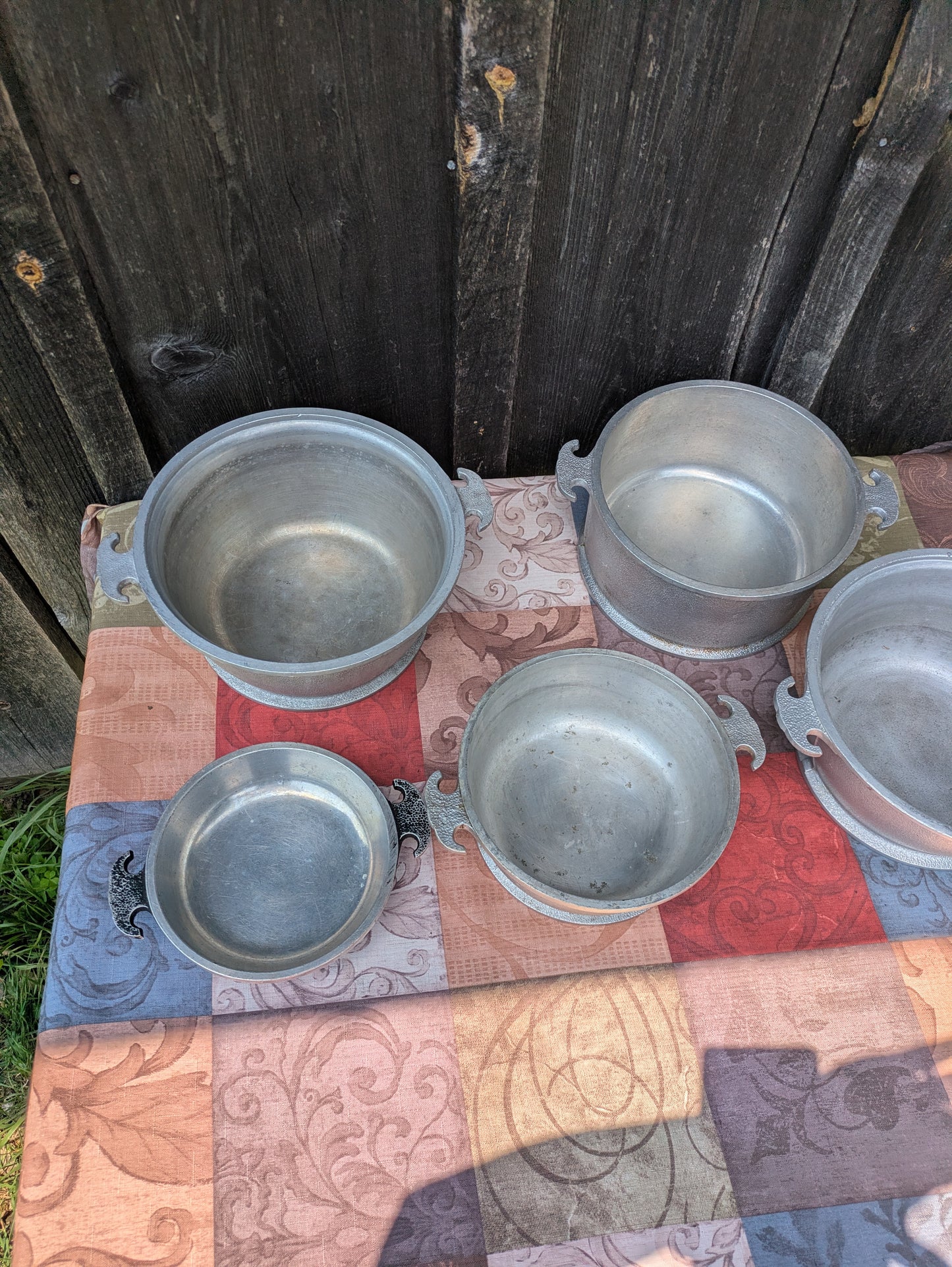 8 Piece Set Guardian Service Cast Aluminum Cookware