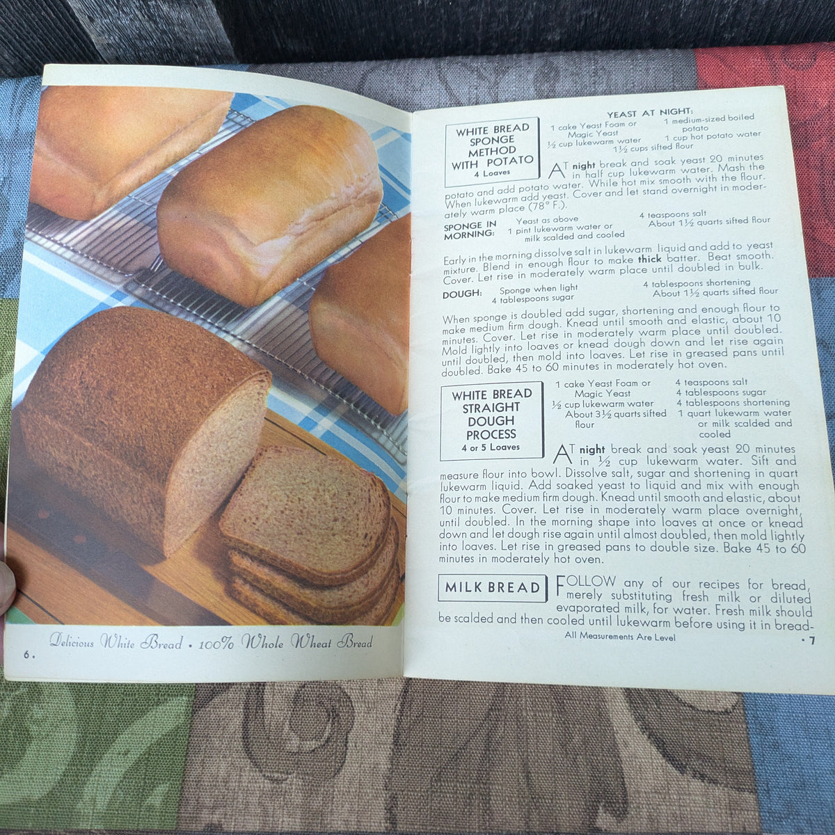 4 1950s Cookbook Booklets- Breads, Pies and Butter Cookies