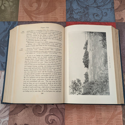 1921 Anthology and Bibliography of Niagara Falls, 2 Volume Set by Charles Mason Dow