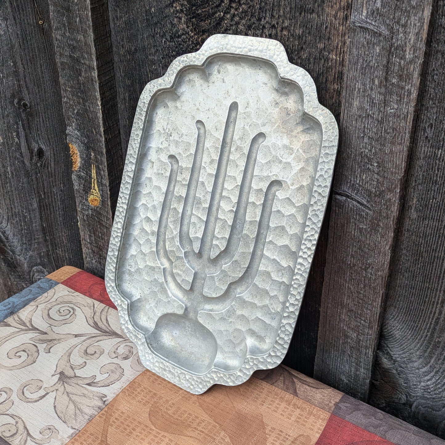 Vintage Wagner Ware Sizzling Steak Cast Aluminum Platter 3340 M