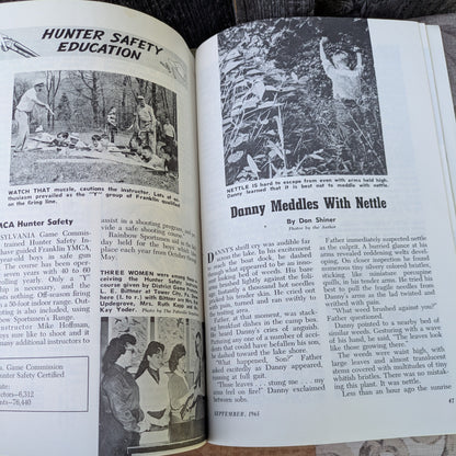 Vintage 1965 Pennsylvania Game News Magazines, Set of 9
